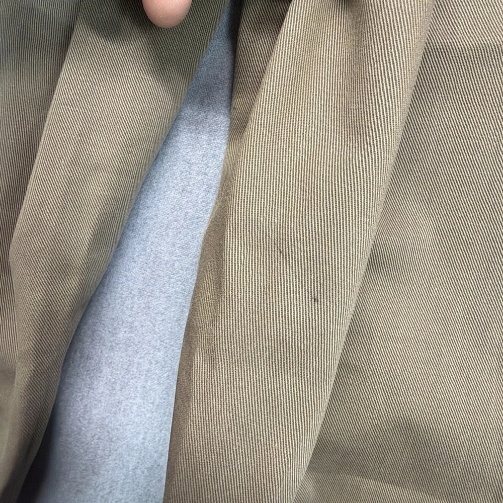 VTG POLO RALPH LAUREN 90s Double Pleated Chino Cotton Brown 36x30 (Fits‎ 36x28)